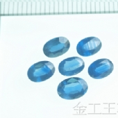 DIANA - 6 pc/3ct天然藍寶石